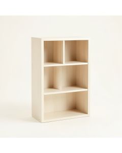Dawn Crossing Freestanding Bookcase - Ivory (synthetic illustration; no displayed measurements)