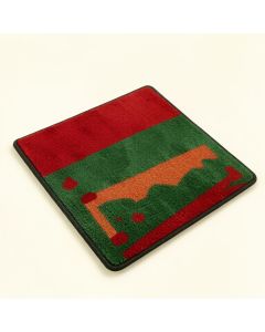 Merry Christmas 29 In . X 18 In . Non-Slip Outdoor Door Mat (synthetic illustration; no displayed measurements)