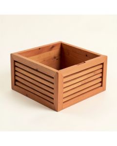 Laurel Branch Empty Furniture-Style Litter Enclosure - Terracotta (synthetic illustration; no displayed measurements)
