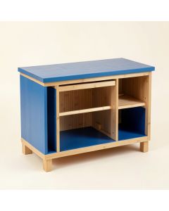 Meadow Branch Empty Countertop Canister Rack - Blue (synthetic illustration; no displayed measurements)