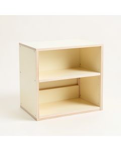 Ridge Arc Low Toy Storage Unit - Cream (synthetic illustration; no displayed measurements)