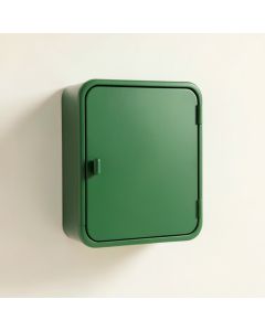 Summit Bridge Wall-Mounted Laundry Cabinet - Green (synthetic illustration; no displayed measurements)