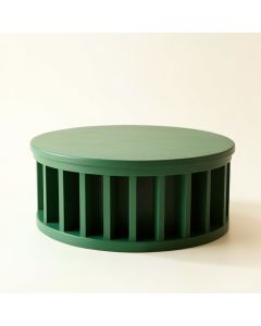 Clay Crest Shoe Storage Bench - Green (synthetic illustration; no displayed measurements)