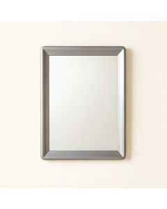 Lake Crest Framed Wall Mirror - Gray (synthetic illustration; no displayed measurements)