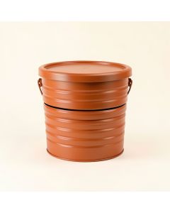 Ash Canyon Closed Garden Compost Bin - Terracotta (synthetic illustration; no displayed measurements)