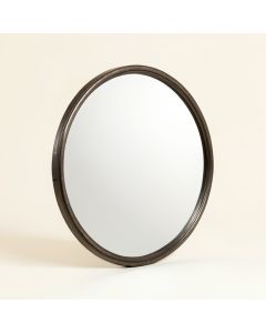 Large Round Farmhouse Wall Circular Mirror (synthetic illustration; no displayed measurements)