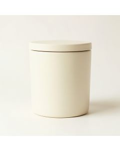 Lake Arc Storage Canister With Lid - Cream (synthetic illustration; no displayed measurements)