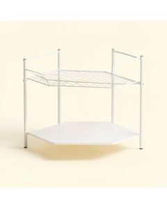 Antn 48.87 '' H X 12 '' W X 14.37 '' D Scrolling Design Storage Shelf (synthetic illustration; no displayed measurements)