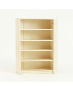 Hazel Branch Freestanding Bookcase - Cream (synthetic illustration; no displayed measurements)