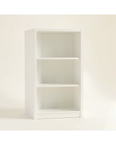 Pine Bluff Freestanding Bookcase - White (synthetic illustration; no displayed measurements)