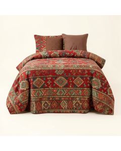 Shruthi Modern Southwestern Geo Duvet Cover Set (synthetic illustration; no displayed measurements)