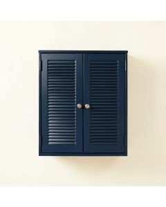 Birch Canyon Wall-Mounted Laundry Cabinet - Navy (synthetic illustration; no displayed measurements)