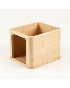 Bay Bluff Empty Furniture-Style Litter Enclosure - Beige (synthetic illustration; no displayed measurements)