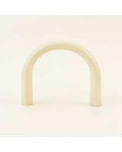 River Bridge Cabinet Handle Without Packaging - Ivory (synthetic illustration; no displayed measurements)