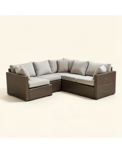 Clematine Outdoor 10 Piece Sofa Seating Group With Cushions (synthetic illustration; no displayed measurements)