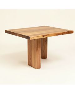 Villani Drop Leaf Solid Wood Rubberwood Dining Table (synthetic illustration; no displayed measurements)