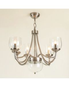 Corrinne 6-Light Candle Style Drum Chandelier (synthetic illustration; no displayed measurements)