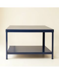 Summit Dale Empty Workshop Workbench - Navy (synthetic illustration; no displayed measurements)