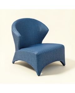 Field Brook Outdoor Lounge Chair - Blue (synthetic illustration; no displayed measurements)