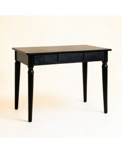 Heath Dale Writing Desk - Black (synthetic illustration; no displayed measurements)