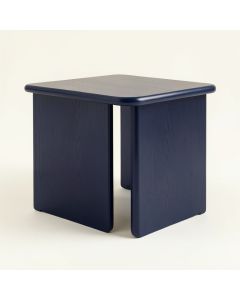 Dawn Bend Side Table - Navy (synthetic illustration; no displayed measurements)