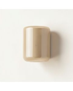 River Dale Wall Sconce Mounted On A Plain Wall - Beige (synthetic illustration; no displayed measurements)