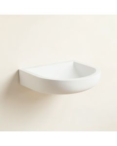 Cliff Branch Wall-Mounted Cat Perch - White (synthetic illustration; no displayed measurements)