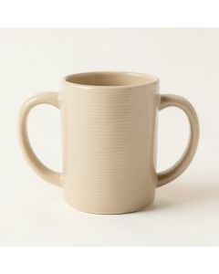 Bay Bridge Ceramic Mug - Beige (synthetic illustration; no displayed measurements)