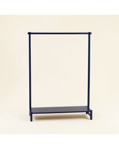 Spruce Bluff Empty Garment Rack - Navy (synthetic illustration; no displayed measurements)