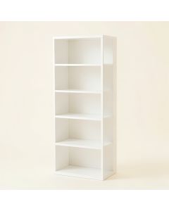 Dune Canyon Narrow Cubby Tower - White (synthetic illustration; no displayed measurements)