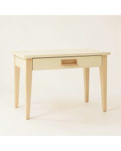 Rowan Arc Writing Desk - Cream (synthetic illustration; no displayed measurements)