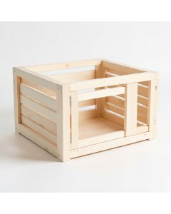 Bay Canyon Empty Furniture-Style Pet Crate - Ivory (synthetic illustration; no displayed measurements)