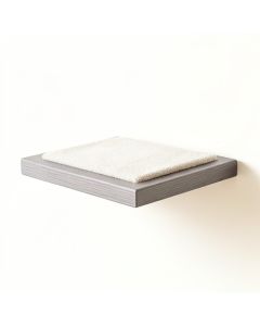 Cedar Brook Wall-Mounted Cat Perch - Gray (synthetic illustration; no displayed measurements)