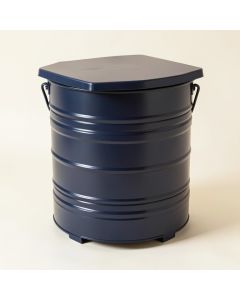 Cliff Bridge Closed Garden Compost Bin - Navy (synthetic illustration; no displayed measurements)
