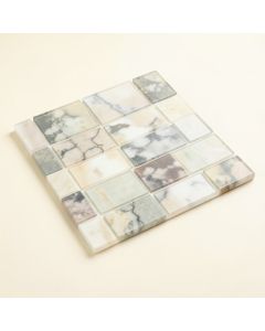 Volare 1 '' X 4 '' Glass Grid Mosaic Tile (synthetic illustration; no displayed measurements)