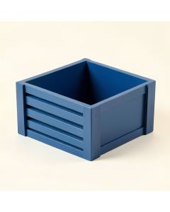 Meadow Edge Empty Furniture-Style Litter Enclosure - Blue (synthetic illustration; no displayed measurements)