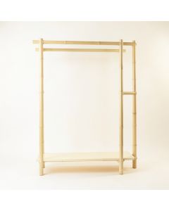 Clay Crossing Empty Garment Rack - Cream (synthetic illustration; no displayed measurements)
