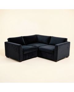Wetumka 41.5 '' Wide Velvet Modular Corner Sectional (synthetic illustration; no displayed measurements)