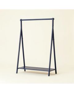 Summit Canyon Empty Garment Rack - Navy (synthetic illustration; no displayed measurements)