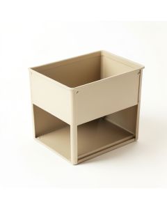 Dune Bridge Empty Raised Planter - Beige (synthetic illustration; no displayed measurements)