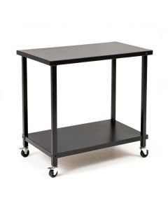 Heath Dell Empty Rolling Workshop Cart - Black (synthetic illustration; no displayed measurements)
