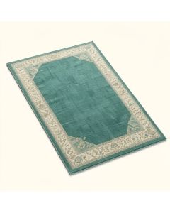 Daniell Transitional Teal/Soil/Cream Indoor/Outdoor Area Rug (synthetic illustration; no displayed measurements)