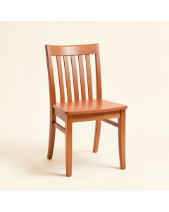 Rowan Arc Dining Chair - Terracotta (synthetic illustration; no displayed measurements)