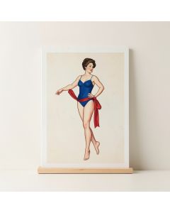 The Dance By Pablo Picasso - Unframed Graphic Art Print On Paper (synthetic illustration; no displayed measurements)