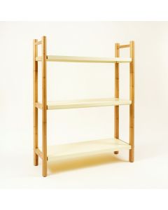 Flint Canyon Empty Seed-Starting Shelving Unit Without Lights - Cream (synthetic illustration; no displayed measurements)