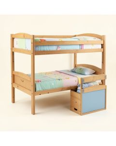 Hajrah Full Over Full Bunk Bed With Trundle (synthetic illustration; no displayed measurements)