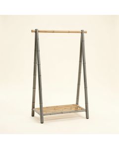 Cliff Bend Empty Garment Rack - Gray (synthetic illustration; no displayed measurements)