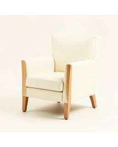 Waldschmidt 33.5 '' Wide Polyester Wingback Chair (synthetic illustration; no displayed measurements)