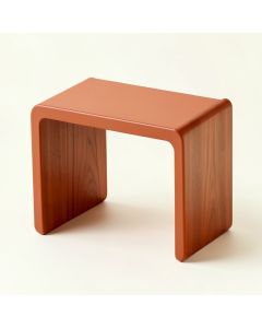 Rowan Crest Side Table - Terracotta (synthetic illustration; no displayed measurements)