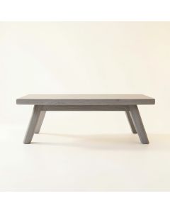 Linden Edge Indoor Bench - Gray (synthetic illustration; no displayed measurements)